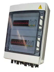 Three Phase AC Protection Box 1-In 1-Out 100A Type II SPD