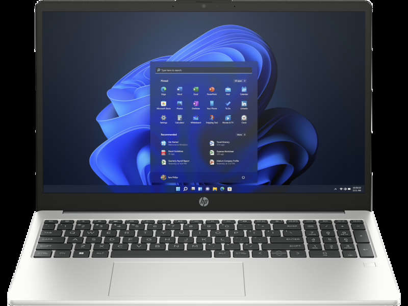 HP 250 G10 15.6-inch FHD Laptop - Intel Core i7-1355U 512GB SSD 8GB RAM Win 11 Pro Silver