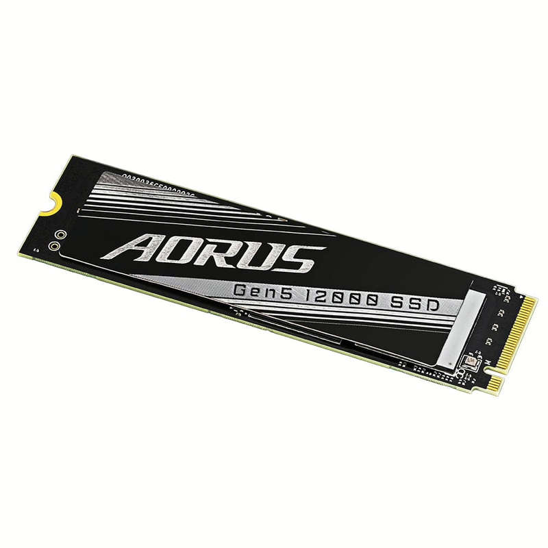 Gigabyte AORUS Gen5 12000 1TB M.2 PCIe 5.0 NVMe 3D TLC NAND Internal SSD