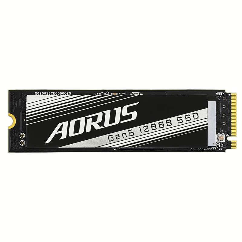 Gigabyte AORUS Gen5 12000 1TB M.2 PCIe 5.0 NVMe 3D TLC NAND Internal SSD