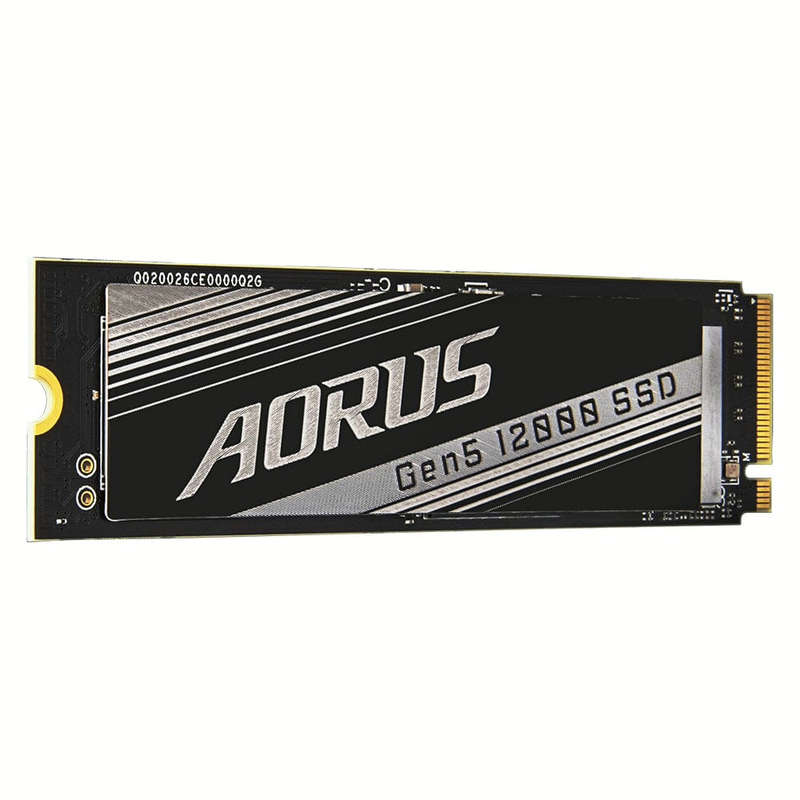 Gigabyte AORUS Gen5 12000 1TB M.2 PCIe 5.0 NVMe 3D TLC NAND Internal SSD