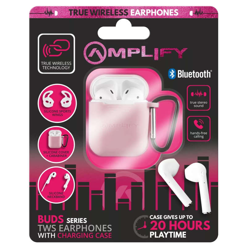 Amplify Buds Series True Wireless Earphones Pink
