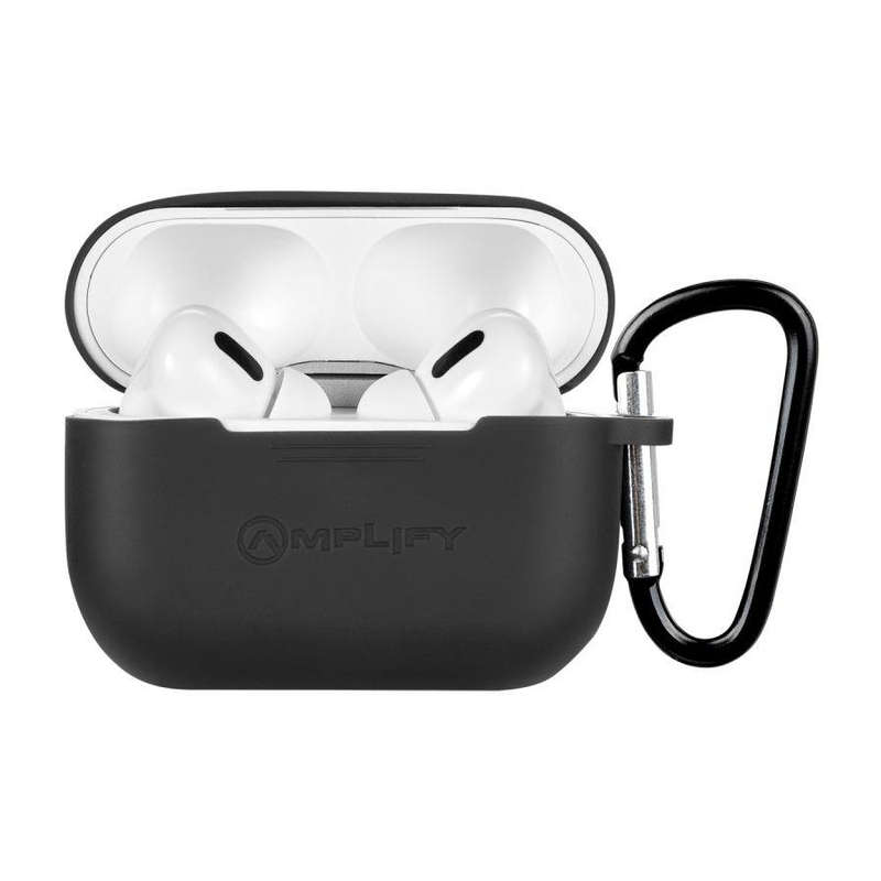 Amplify Note X Series TWS Earphones with Charging Case Black Cover 