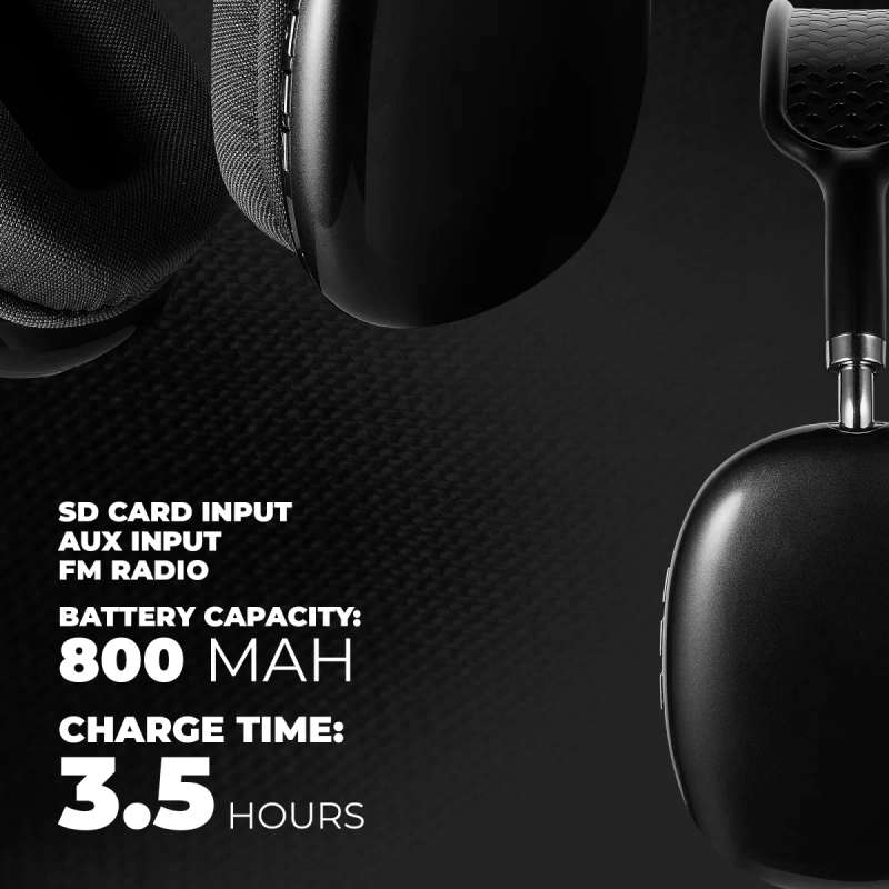 Amplify Stellar Series Bluetooth Headphones Black