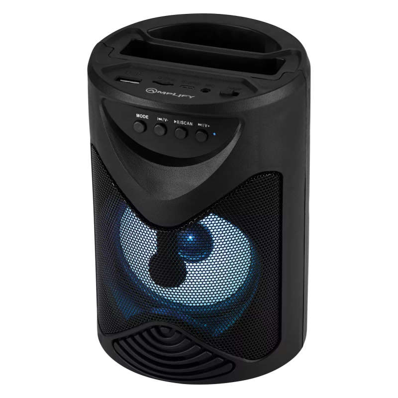 Amplify Silo Series RGB Bluetooth Speaker - Black