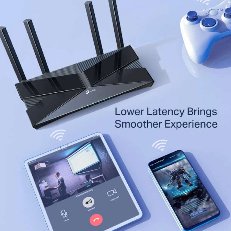 TP-Link AX3000 Wi-Fi 6 Router Dual-Core CPU