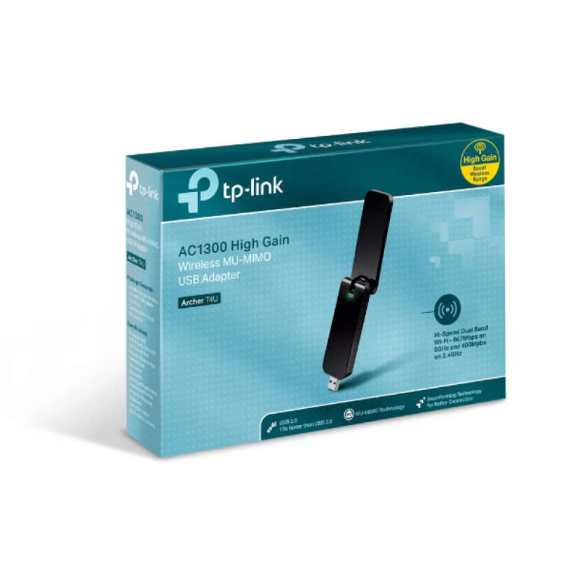 TP-Link AC1300 High Gain Wi-Fi MU-MIMO USB Adapter