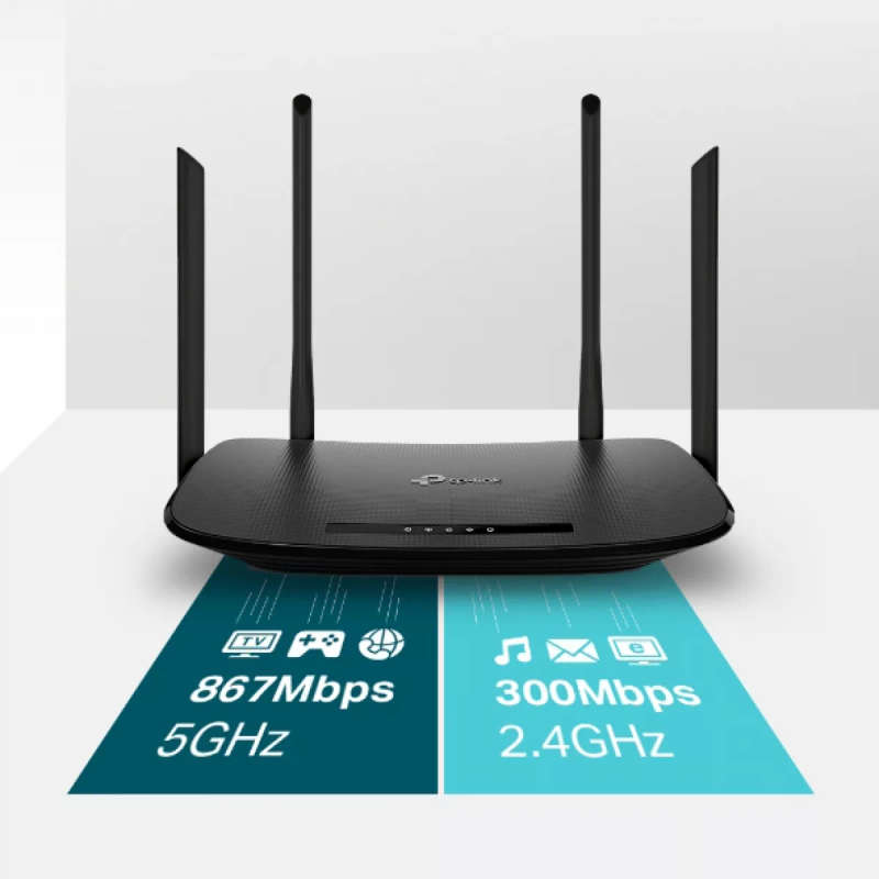 TP-Link AC1200 Wi-Fi VDSL/ADSL Modem Router