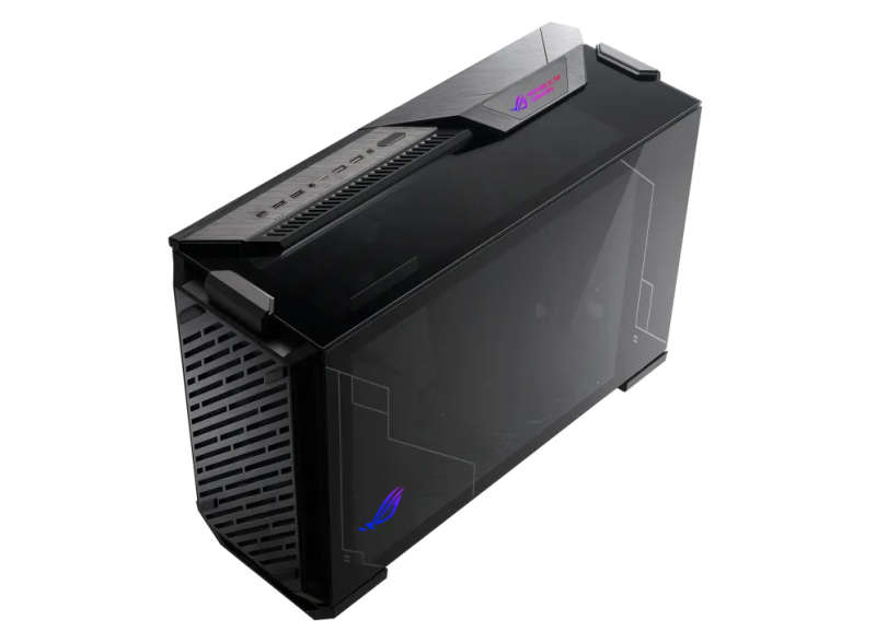 GR101 ROG Z11 Case; Black with Tempered Glass; 3 Expansion Slots space; Raditor:120mm; 240mm; Coo...