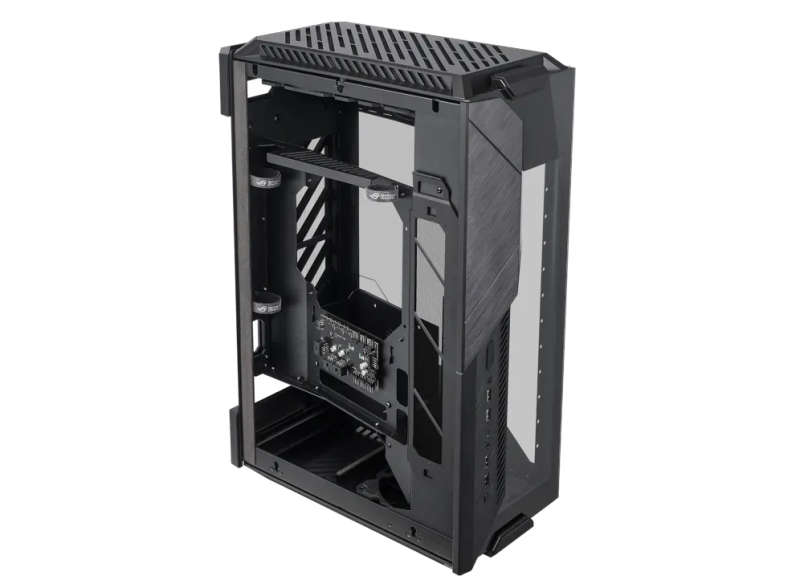 GR101 ROG Z11 Case; Black with Tempered Glass; 3 Expansion Slots space; Raditor:120mm; 240mm; Coo...