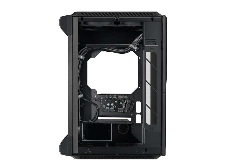 GR101 ROG Z11 Case; Black with Tempered Glass; 3 Expansion Slots space; Raditor:120mm; 240mm; Coo...