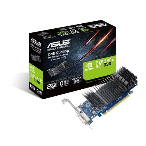 Nvidia® GeForce GT 1030; PCI Express 3.0; 2GB GDDR5; 1xHDMI; 1xDVI-D; 17.3 x 6.9 x4 cm
