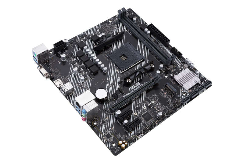 AMD A520 (Ryzen AM4) Micro ATX Motherboard with M.2 Support; 1 Gb Ethernet; HDMI/D-Sub; SATA 6 Gb...