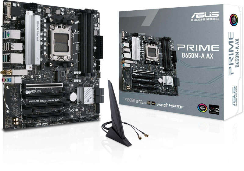AM5 for AMD Ryzen 7000 Series/ 4xDIMM; Max.128GB;DDR5/1xDP/1xHDMI/1xPCIe 4x16/1xPCIe4x16/2xPCI...