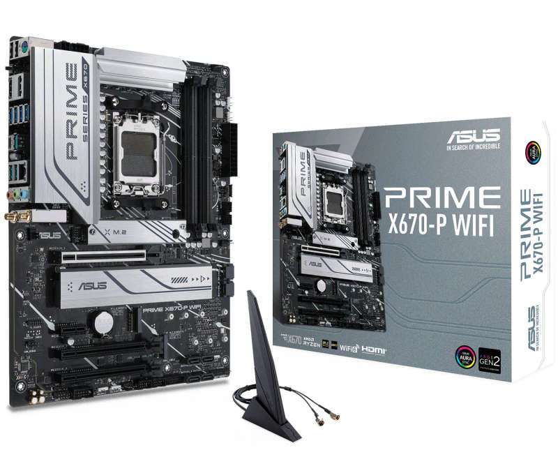 AM5; 4 x DIMM; Max. 128GB; DDR5; 1xDP; 1xHDMI; 2xPCIe4.0x16; 1xPCIe3.0x1; 3xM.2; 6xSATA; RAID; 30...
