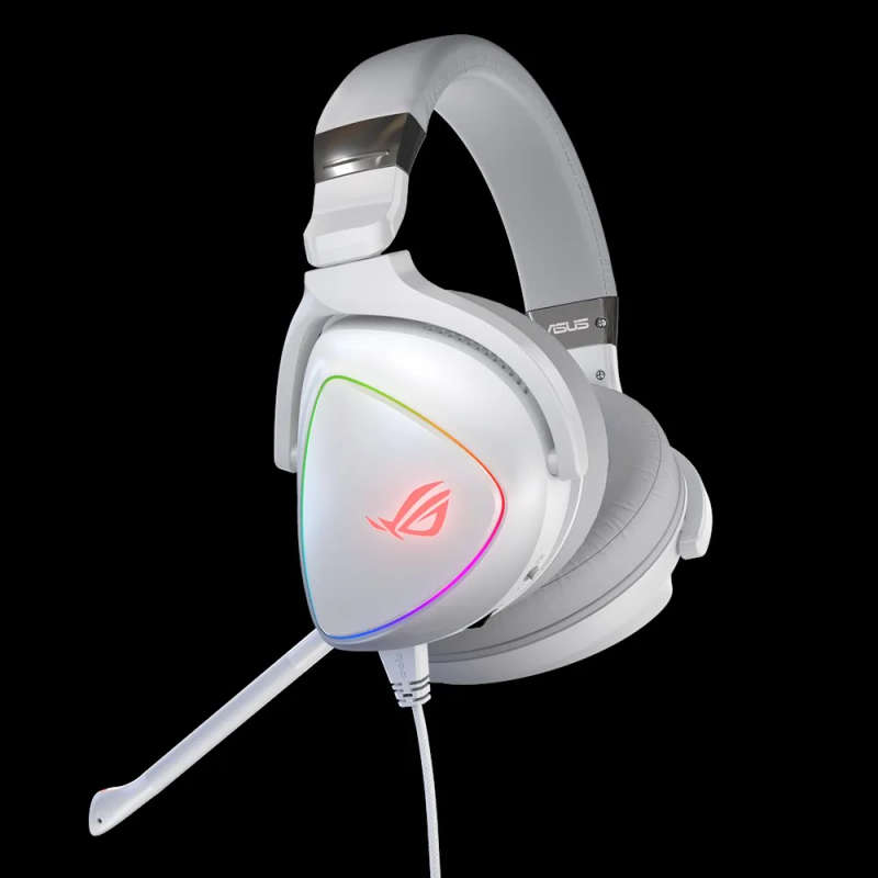 RGB Gaming headset with Hi-Res ESS Quad-DAC; circular RGB Lighting effect and USB-C connector For...