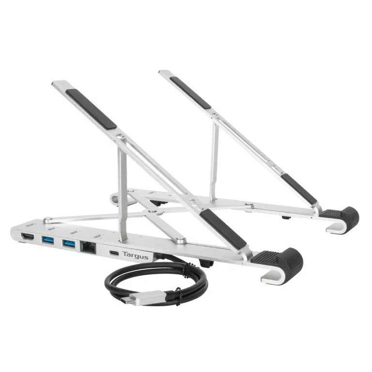 Targus - Portable Stand with Integrated Dock (USB-C)