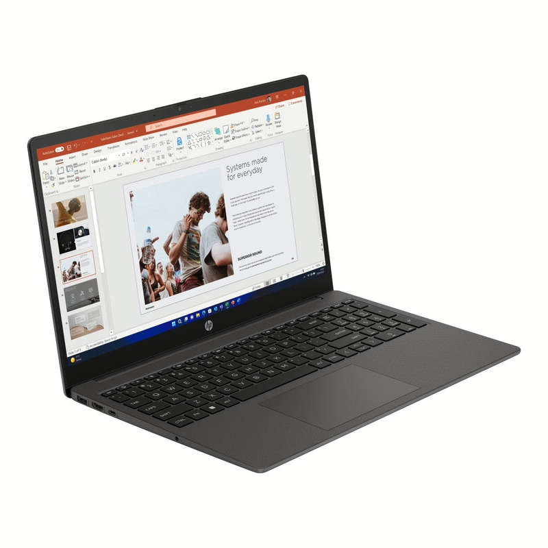 HP 250 G10 15.6-inch FHD Laptop - Intel Core i3-1315U 256GB SSD 8GB RAM FreeDos Dark Ash