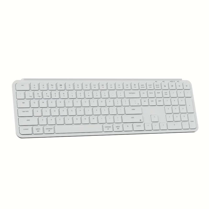 Keychron B6 Pro Ultra-Slim 100% Wireless Keyboard  Ivory White