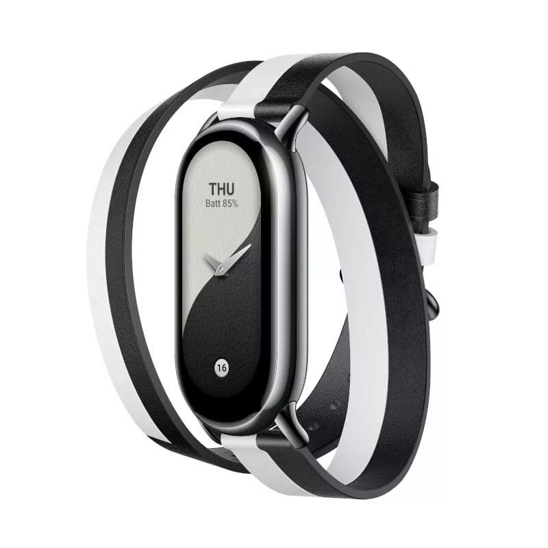 Xiaomi Double Wrap Strap for Smart Band 8 Black White