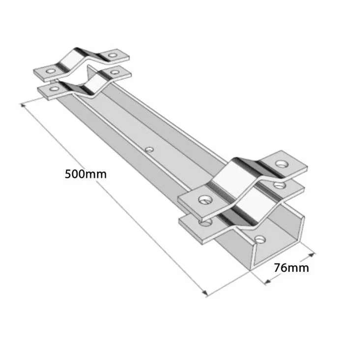 Flush Mount Bracket Heavy Duty