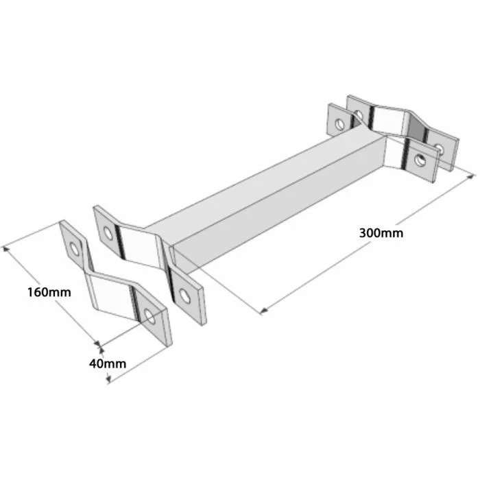 Scoop 300mm Parallel Clamp