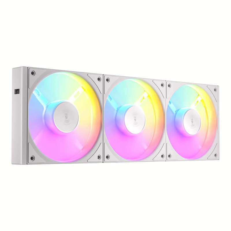 Antec Connect 120 Reverse ARGB PWM Fan 3 Pack  White
