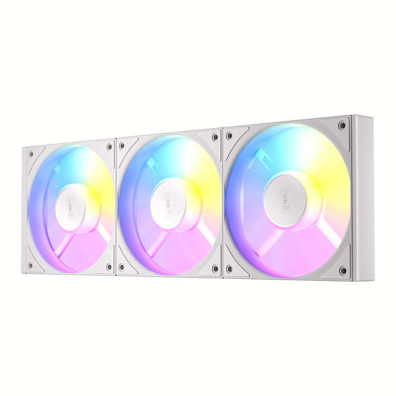 Antec Connect 120 Reverse ARGB PWM Fan 3 Pack  White