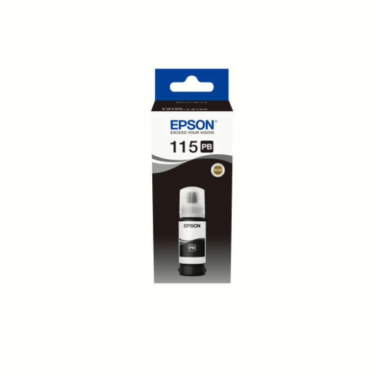 Epson 115 Ink Bottle Black EcoTank Original 70ml Single-pack