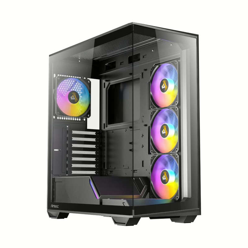 Antec C5 ARGB ATX DUAL Mid Tower Gaming Chassis  Black