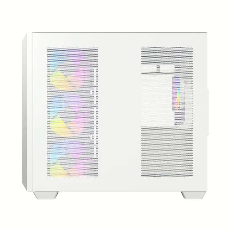 Antec C5 ARGB ATX DUAL Mid Tower Gaming Chassis  White