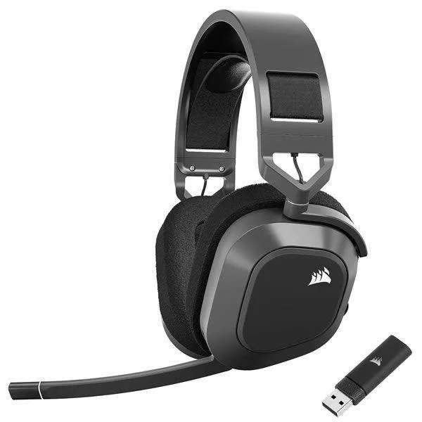 Corsair HS80 Max Wireless Gaming Headset - Steel Gray