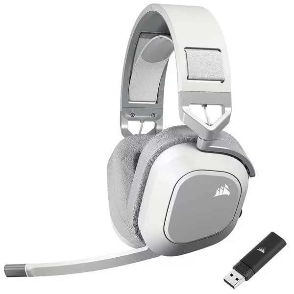 Corsair HS80 Max Wireless Gaming Headset - White