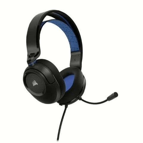 Corsair HS35 V2 Multiplatform Wired Gaming Headset Blue