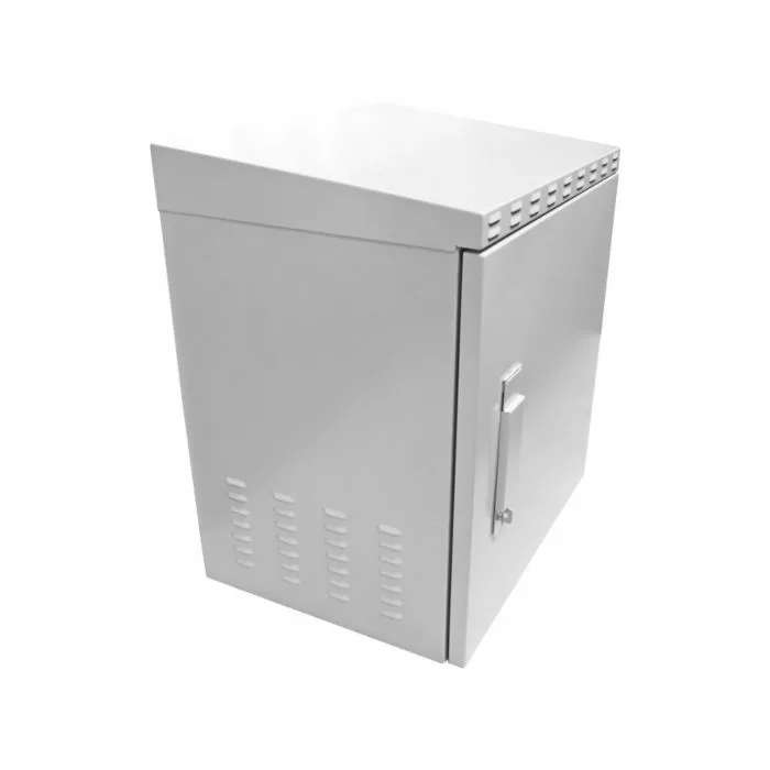Scoop 12U 450mm Deep Outdoor Cabinet with 2 Fans 