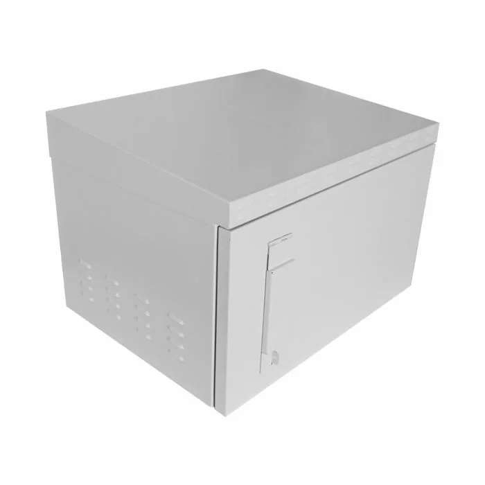 Connect 6U 450mm Deep Outdoor Cabinet with 2 fans