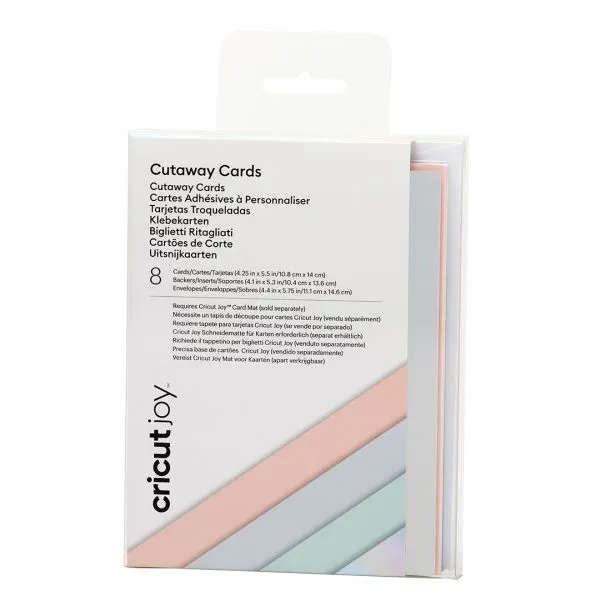 2008856 - Cricut Joy Cut Away Card Pastel Sampler