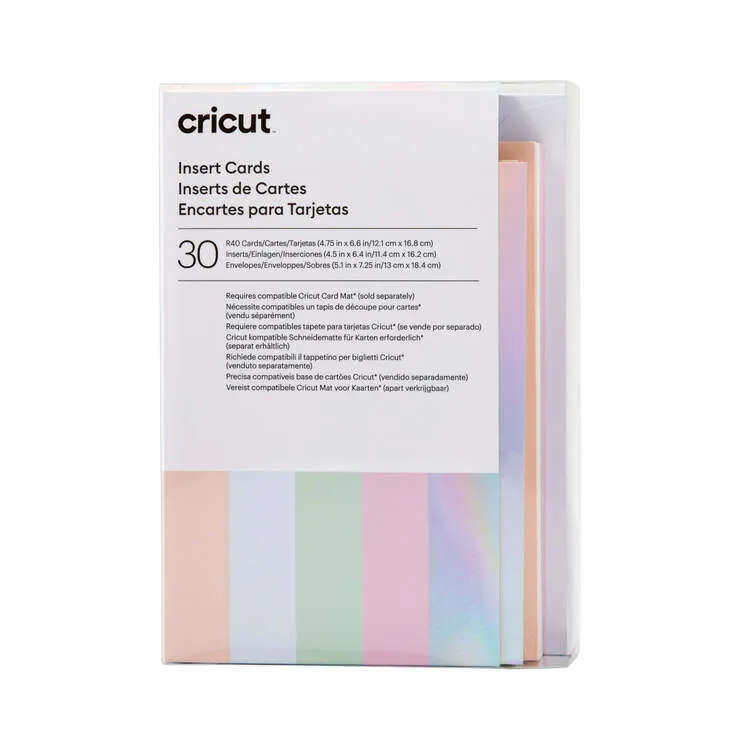 2009468 - Cricut Insert Cards Princess R40 (12;1 Cm X 16;8 Cm) 30-Pack