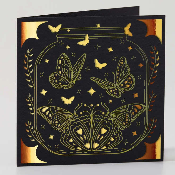 2009480 - Cricut Insert Cards Foil Royal Flush R40 (12;1 Cm X 16;8 Cm) 12-Pack