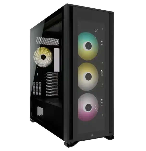 Corsair iCUE 7000X RGB Tempered Glass ATX PC Case Black
