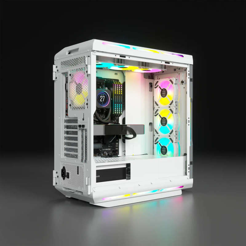 Corsair iCUE 5000T RGB Midi PC Tower White