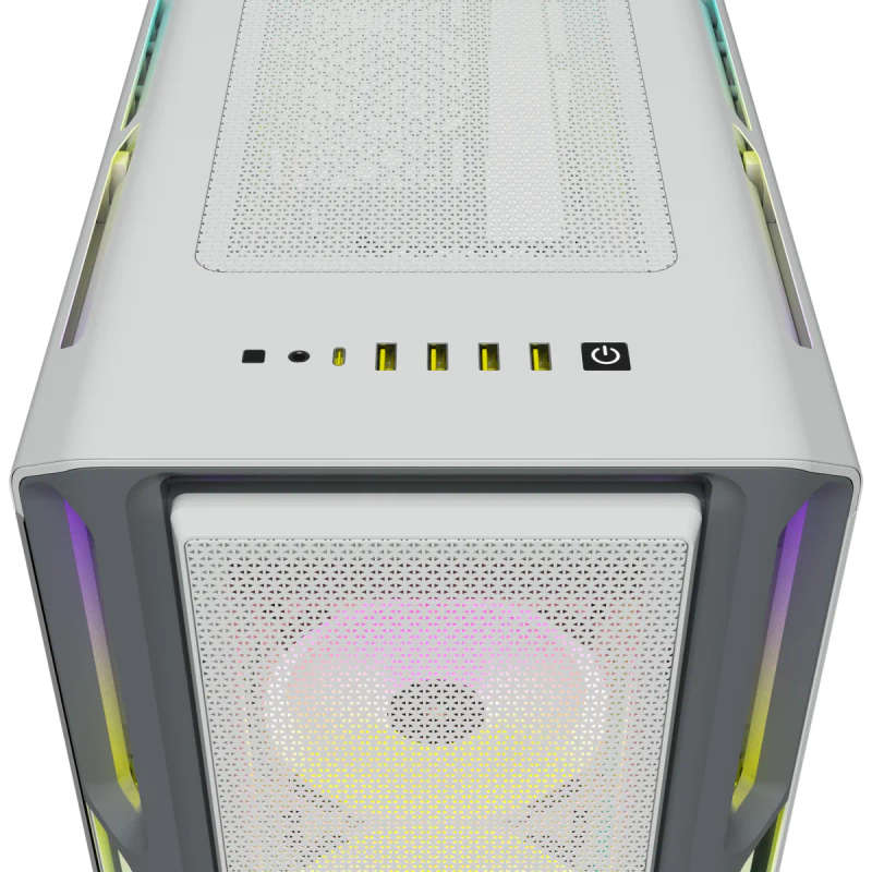 Corsair iCUE 5000T RGB Midi PC Tower White