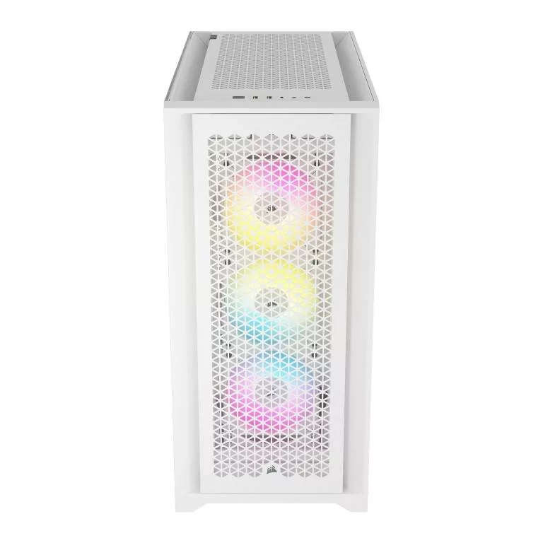 Corsair 5000D RGB Steel ATX Gaming PC Case White