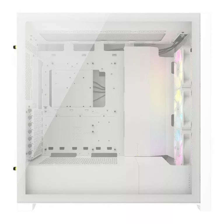 Corsair 5000D RGB Steel ATX Gaming PC Case White
