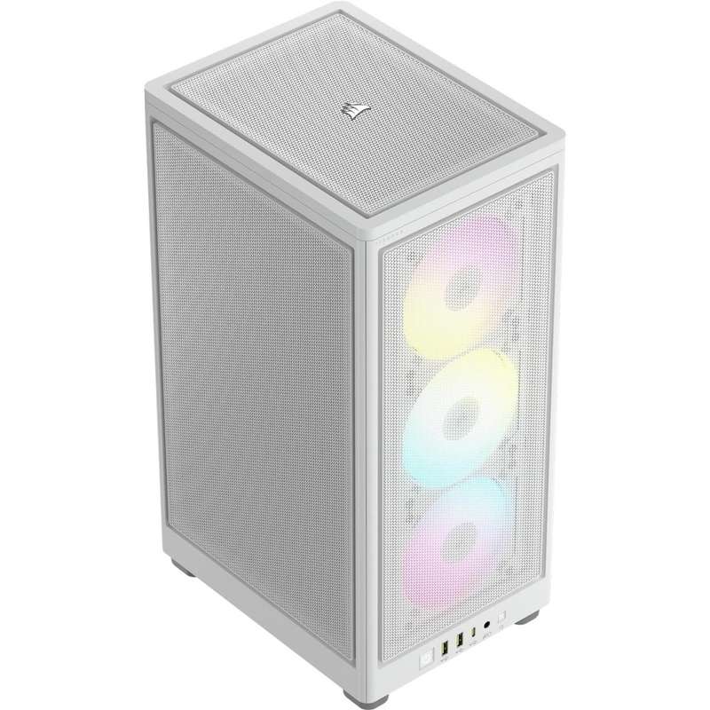 Corsair 2000D RGB AIRFLOW Mini-ITX PC Case White