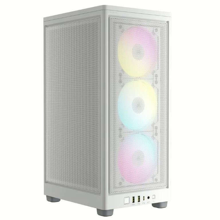 Corsair 2000D RGB AIRFLOW Mini-ITX PC Case White
