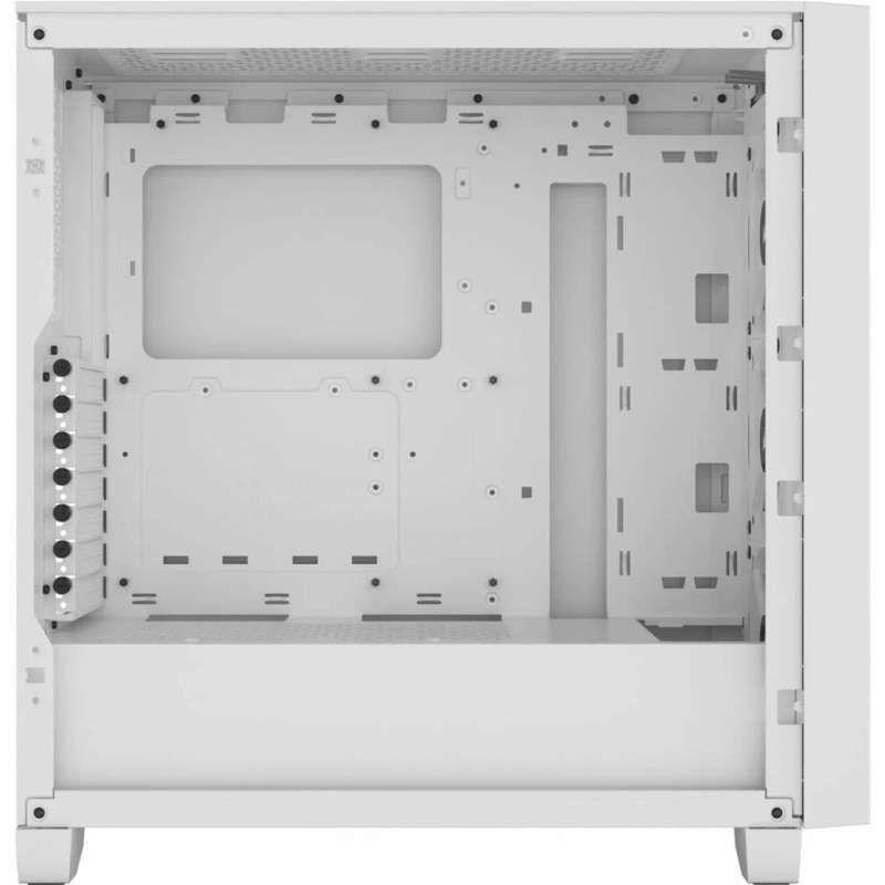 Corsair 3000D RGB AirFlow Clear ATX Mid-Tower PC Case - White