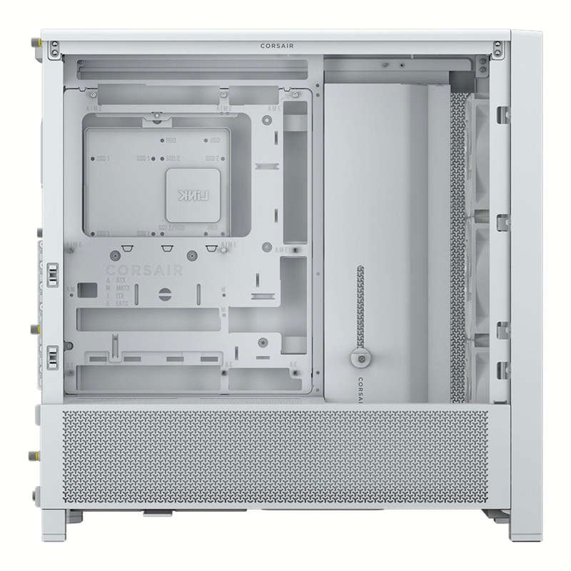 Corsair Frame 4000D RS Modular High Airflow Mid-Tower White PC Case