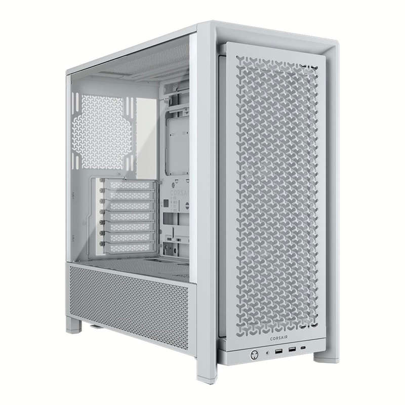 Corsair Frame 4000D RS Modular High Airflow Mid-Tower White PC Case