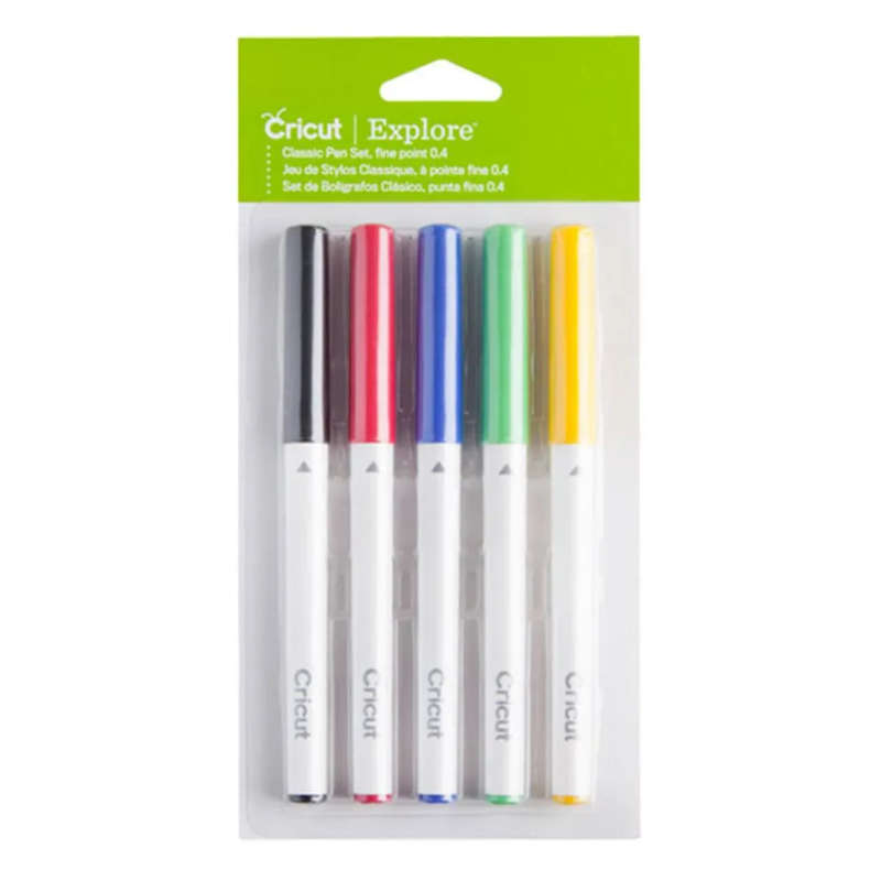 2007635 - Cricut Explore/Maker Fine Point Pen Set 5-Pack (Classics).